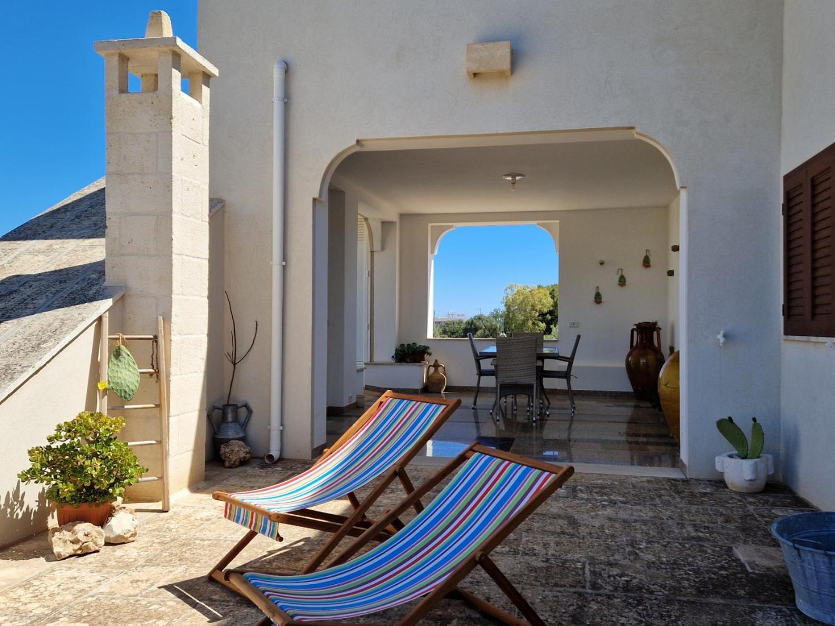 ファザーノ Residenza "I Tre Carrubi "ヴィラ エクステリア 写真